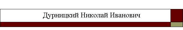 Дурницкий Николай Иванович